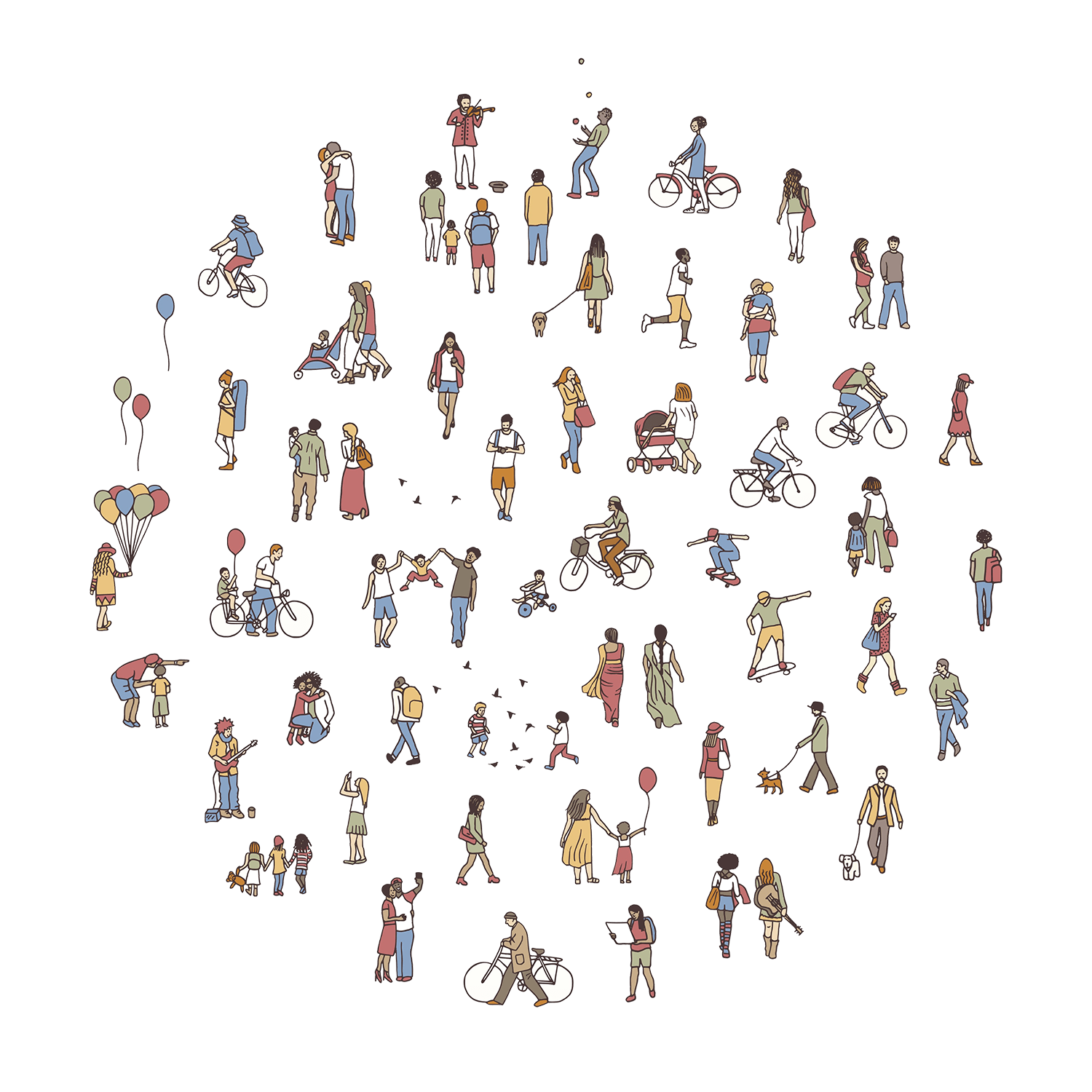 reward circle people circle